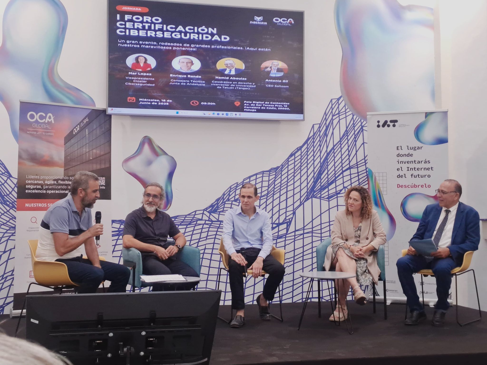 I Foto certificación ciberseguridad en Málaga